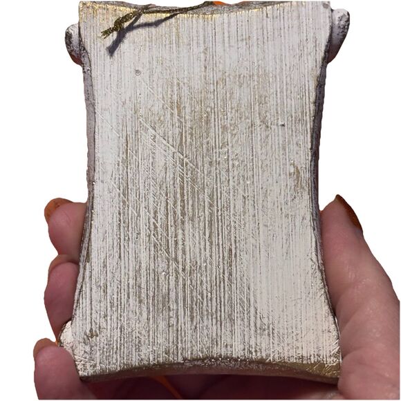 Nativity Scene  Tree Ornament Religious in the style of an unfurled scroll - Picture 3 of 5